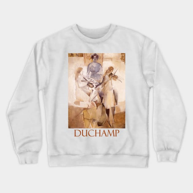 Sonata (1911) by Marcel Duchamp Crewneck Sweatshirt by Naves